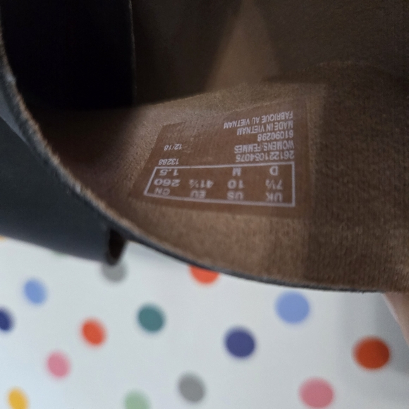 Clarks Collection Soft Cushion Stasha Hale Comf Platform Wedge Sandal 10 Black - Picture 7 of 10